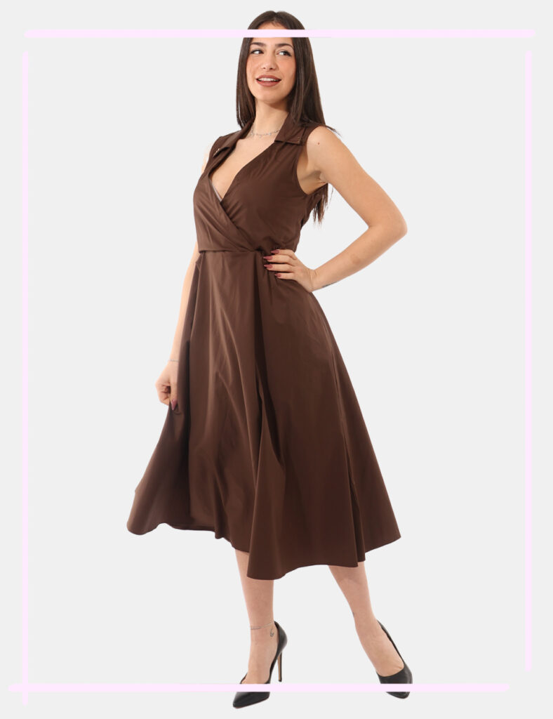 Fracomina outlet - Vestito Fracomina Marrone taglia S