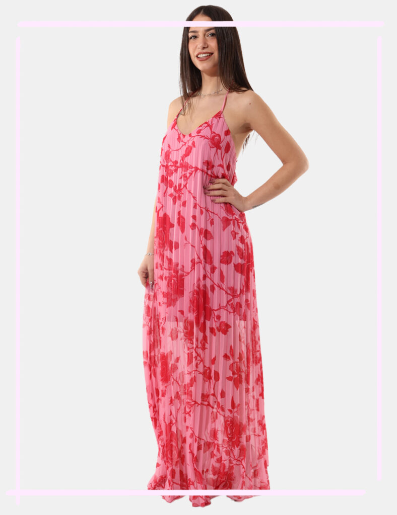 Campionari moda donna e uomo - Vestito Fracomina Rosa tg. S