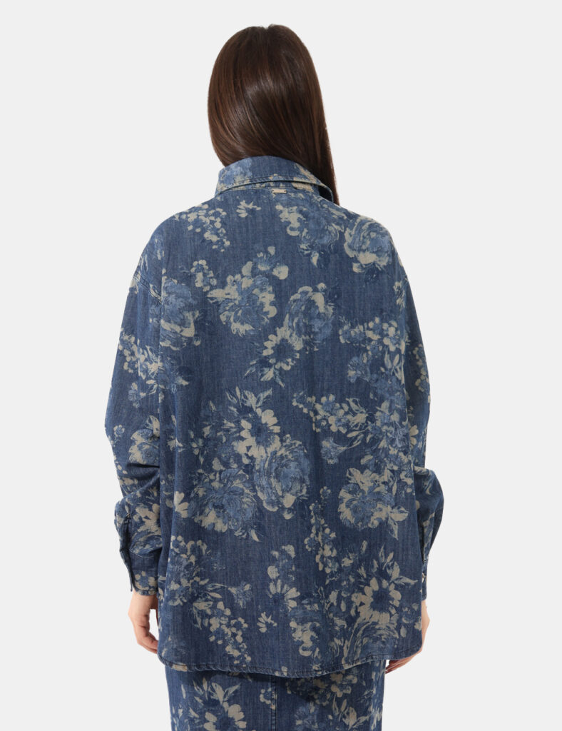 Fracomina outlet - Camicia Fracomina Blu taglia S