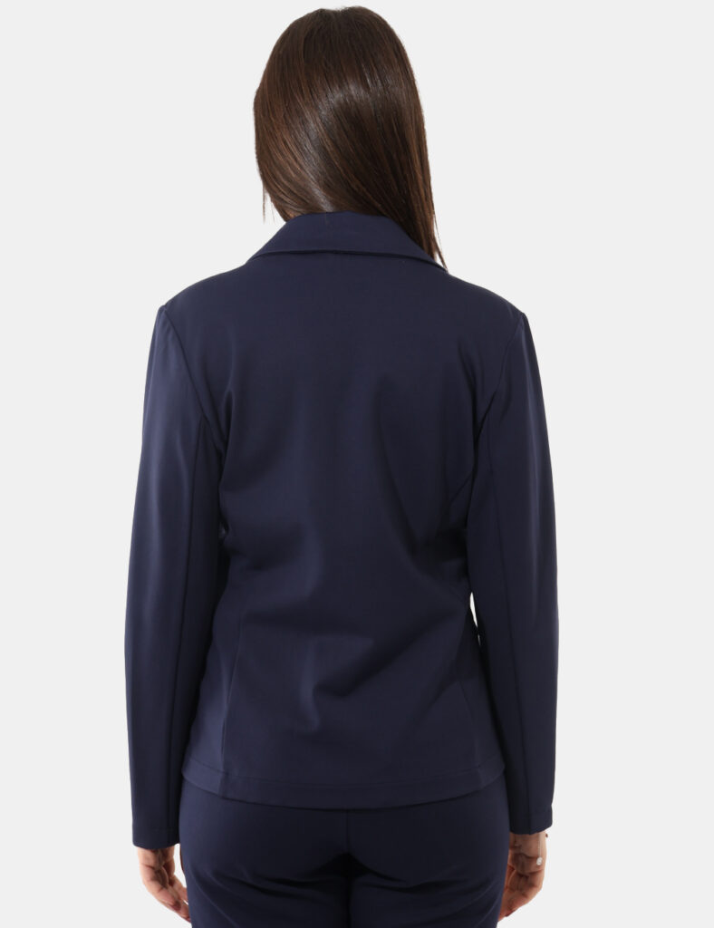 Blazer elegante da donna scontato - Blazer Yes Zee Blu