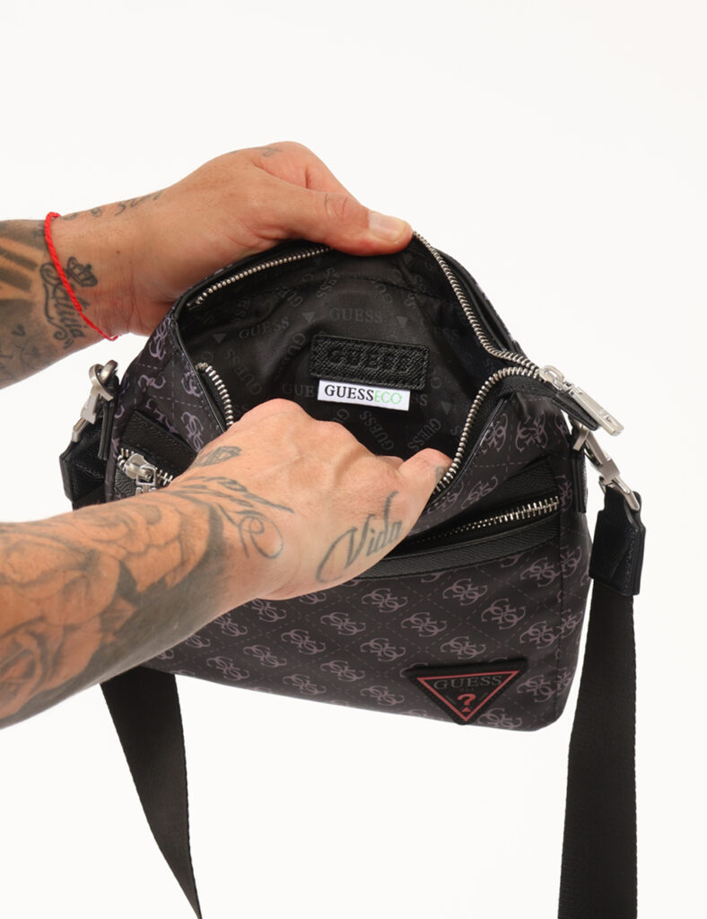 Borsa a tracolla Guess Nero