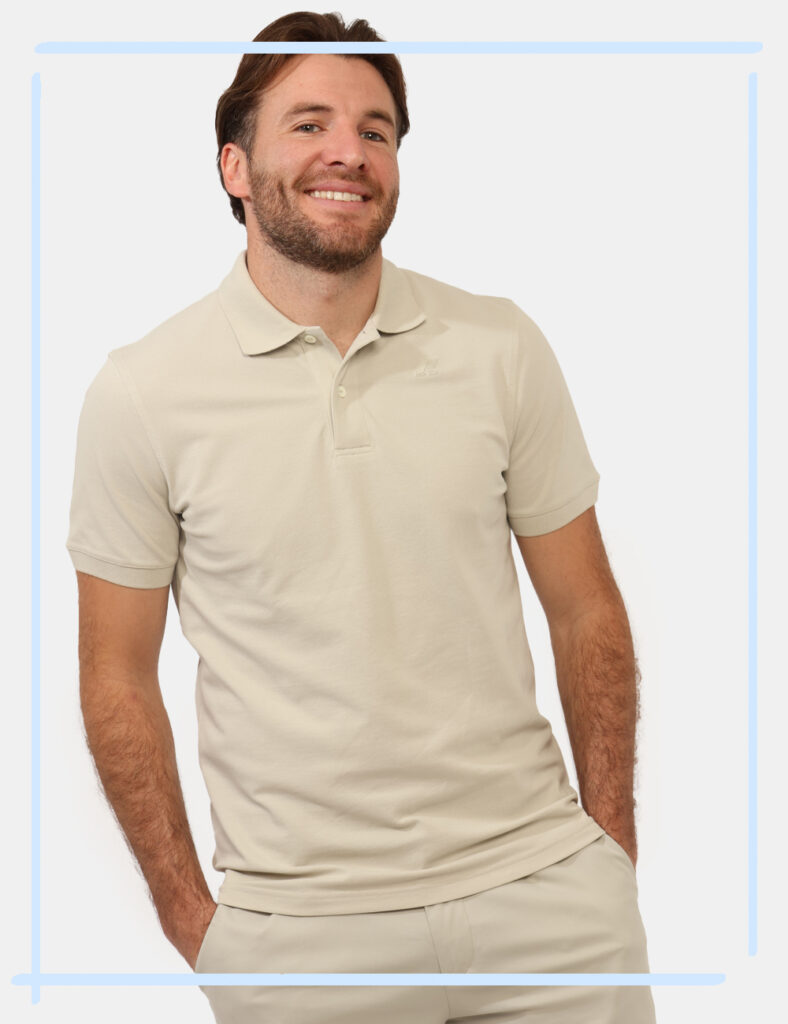Polo K-Way Beige tg.L