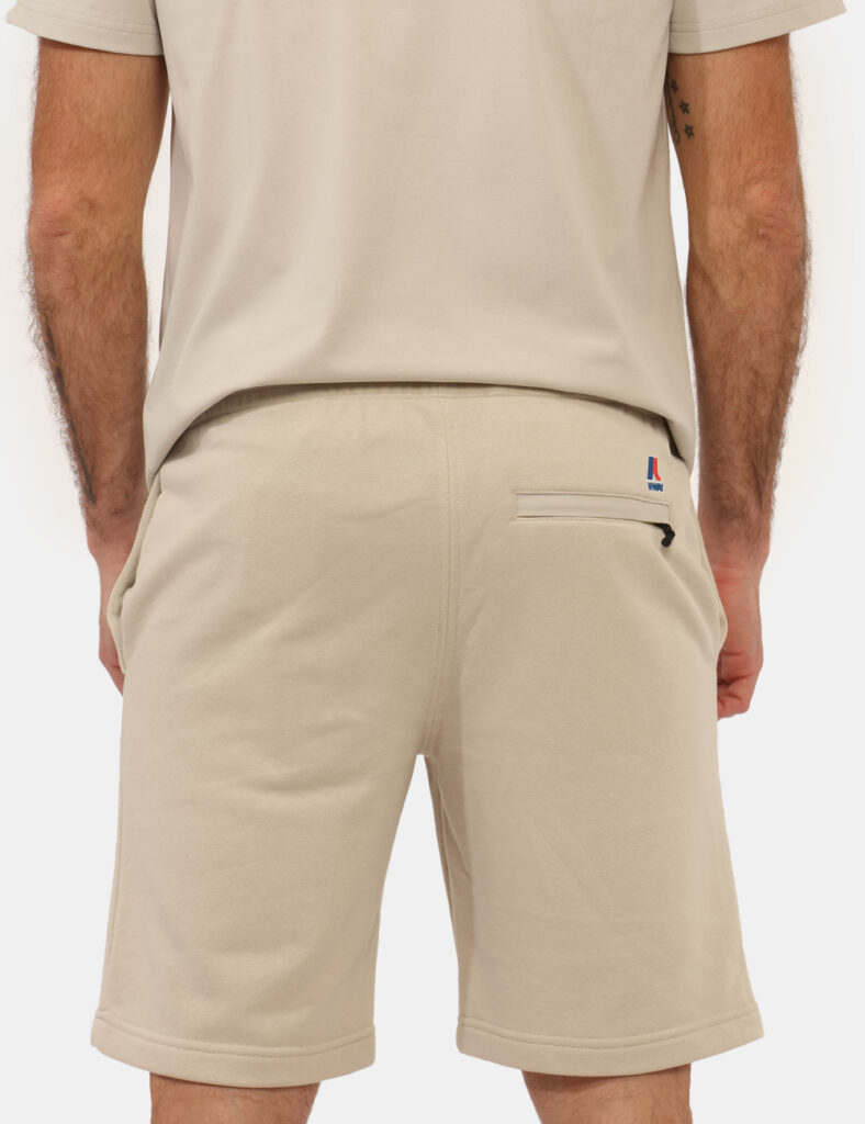 Pantaloncini Bermuda Uomo Invicta – Modello In Felpa Unbrushed, Comfort Casual