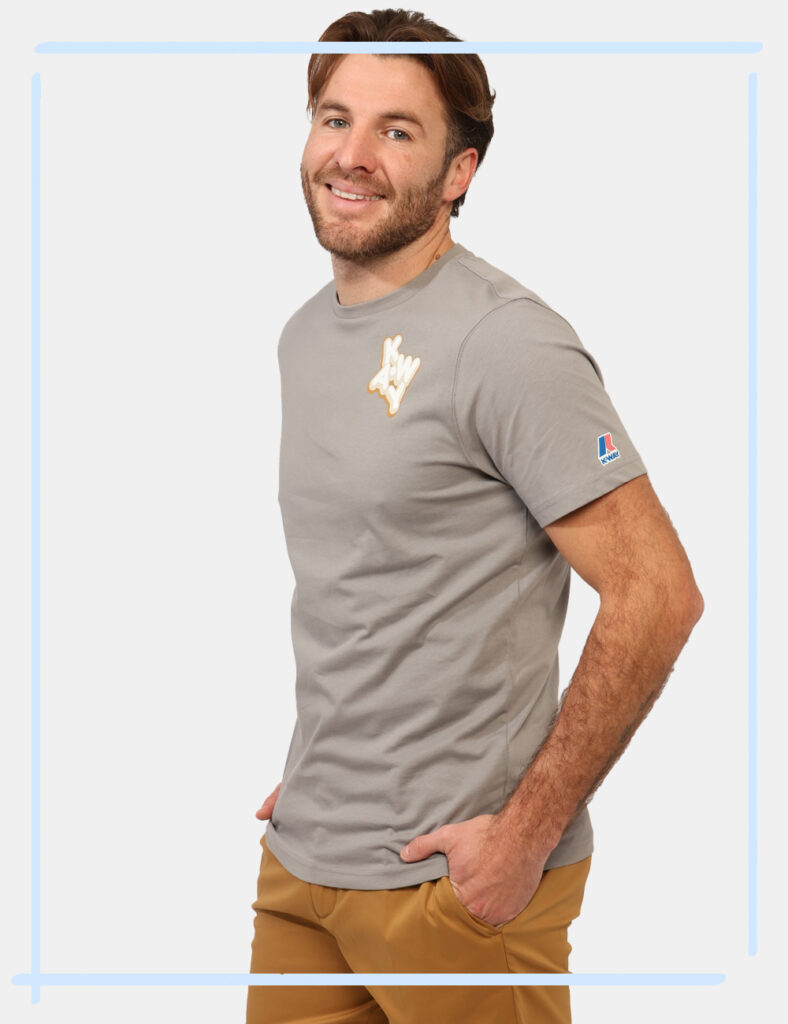T-shirt K-Way Grigio tg. L