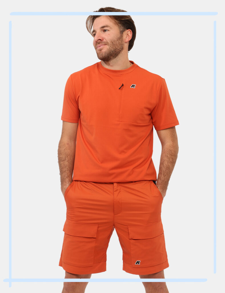 Bermuda K-Way Arancione tg.L