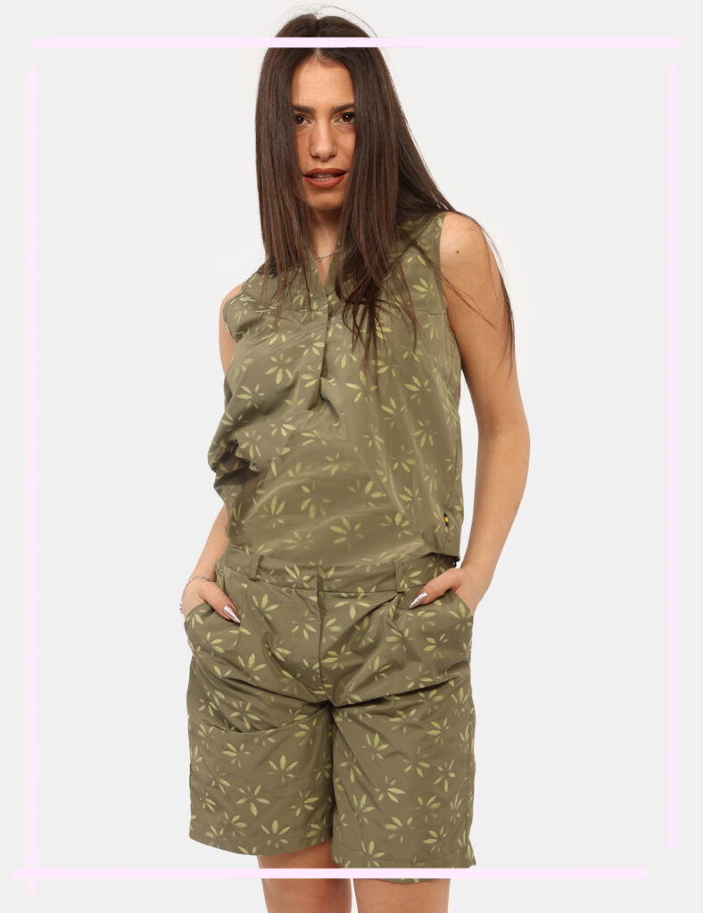 Shorts K-Way Verde tg.S