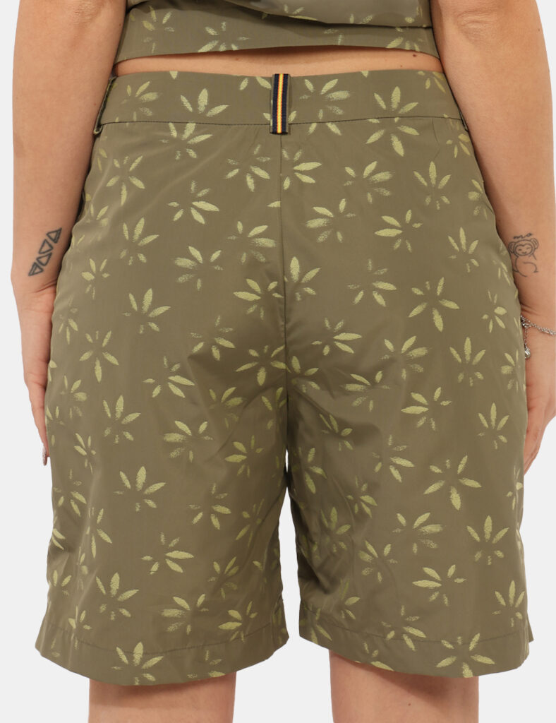 Abbigliamento donna scontato - Shorts K-Way Verde tg.S