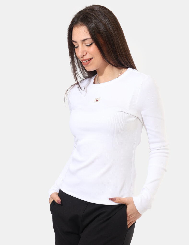 T-shirt Calvin Klein Bianco