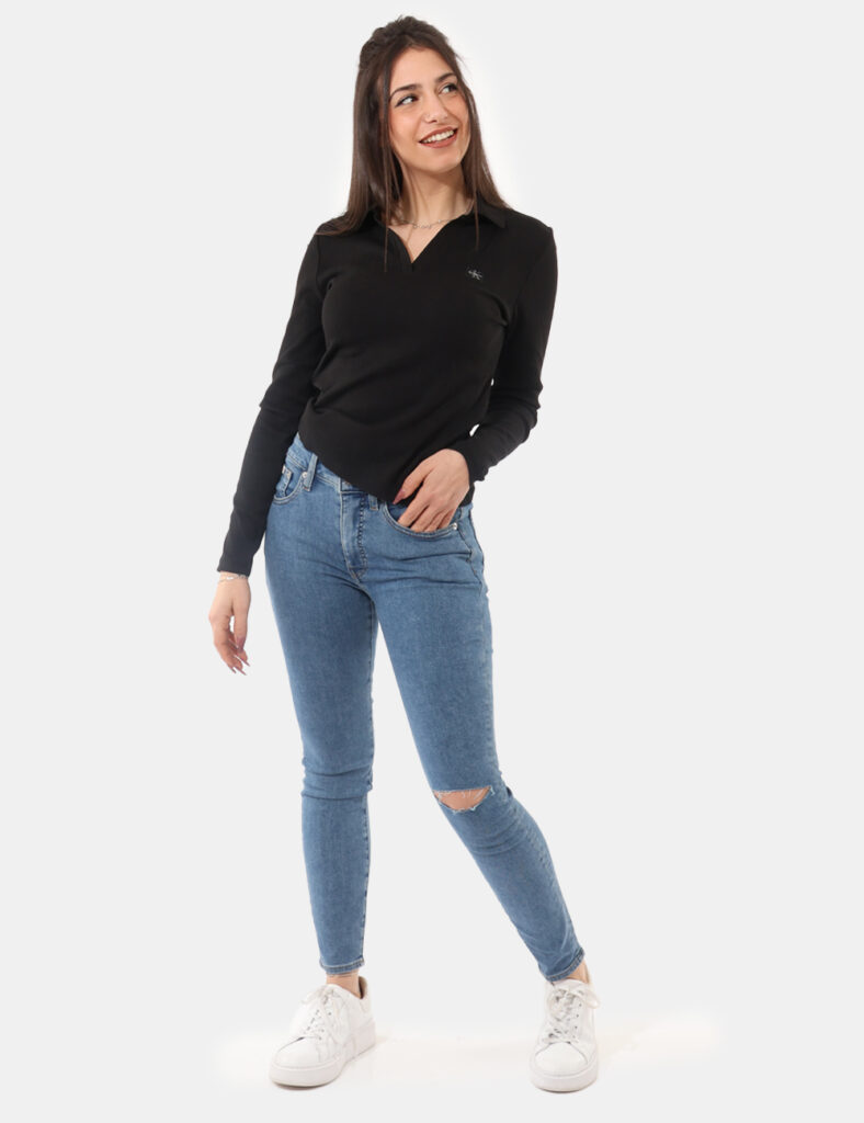 Abbigliamento donna scontato - Jeans Calvin Klein Blu
