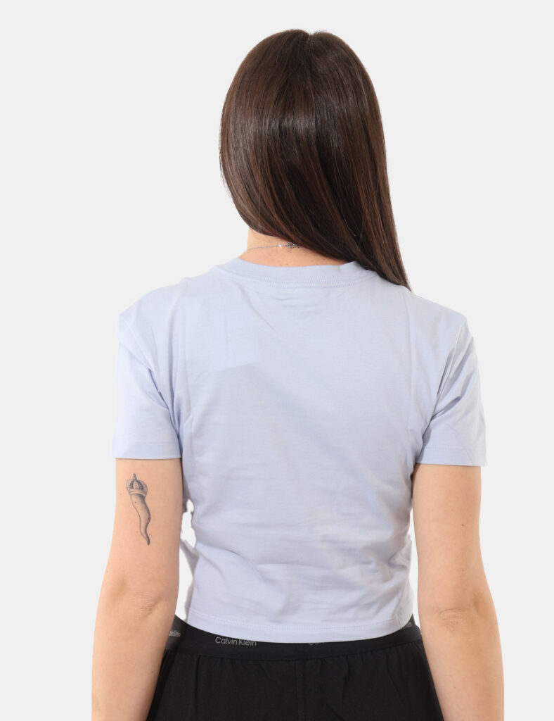 Abbigliamento donna scontato - T-shirt Calvin Klein Azzurro
