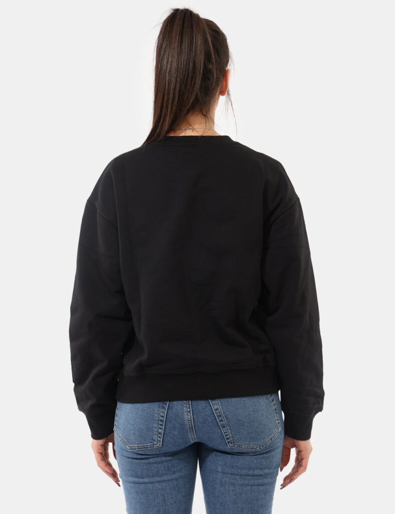 Abbigliamento donna scontato - Felpa Calvin Klein Nero