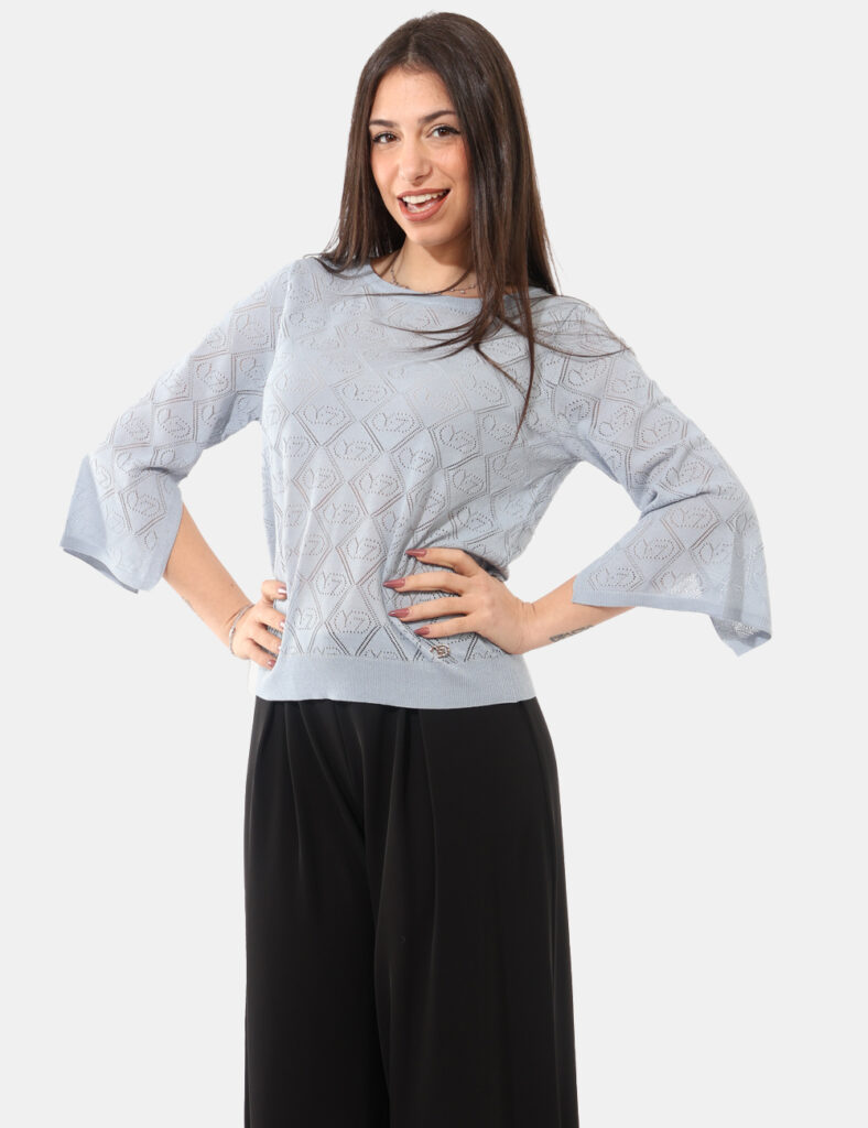 Maglia donna Yes Zee scontata - Maglia Yes Zee Azzurro