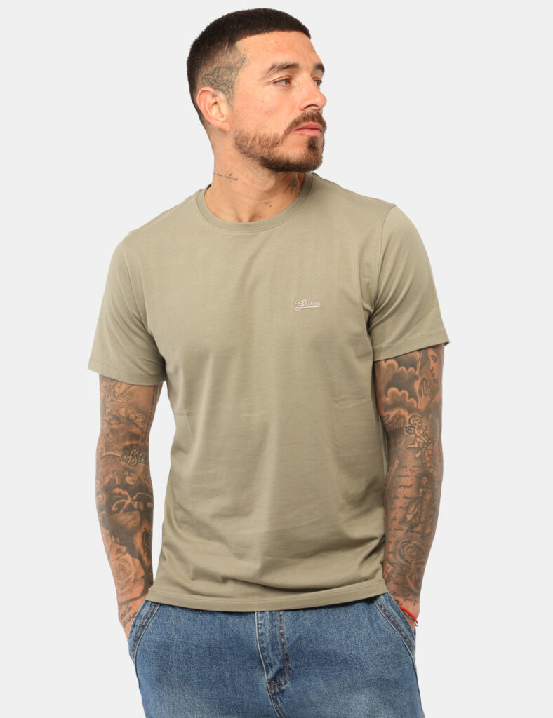 Guess uomo outlet - T-shirt Guess Verde