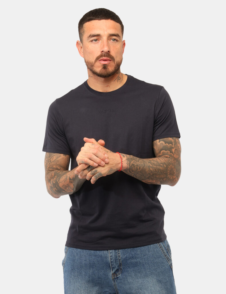 Guess uomo outlet - T-shirt Guess Blu