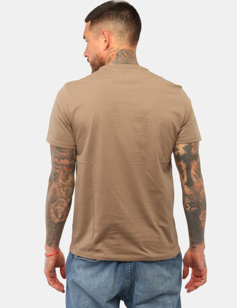 Guess uomo outlet - T-shirt Guess Marrone