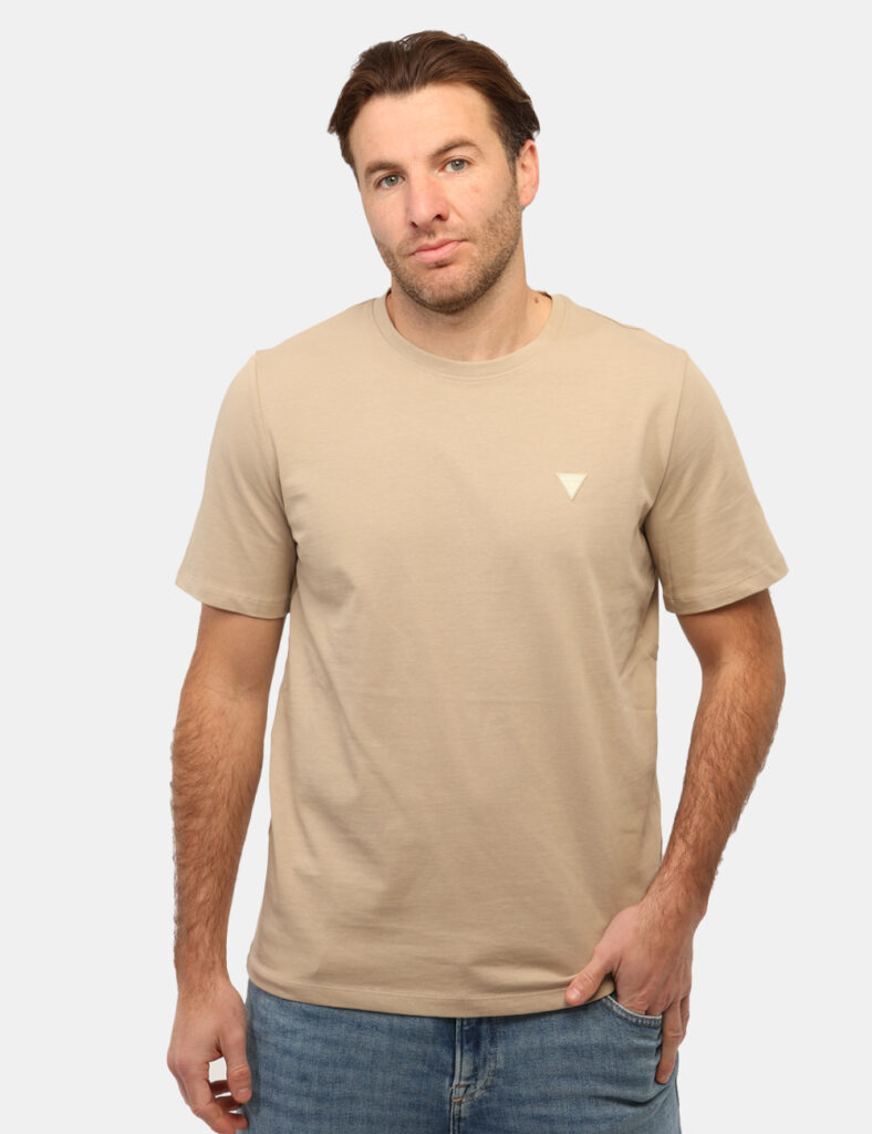 Guess uomo outlet - T-shirt Guess Beige