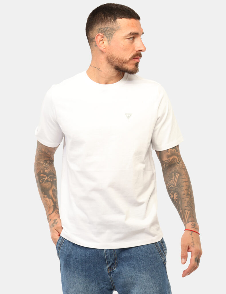 Guess uomo outlet - T-shirt Guess Bianco