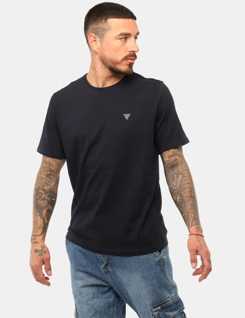 Guess uomo outlet - T-shirt Guess Blu