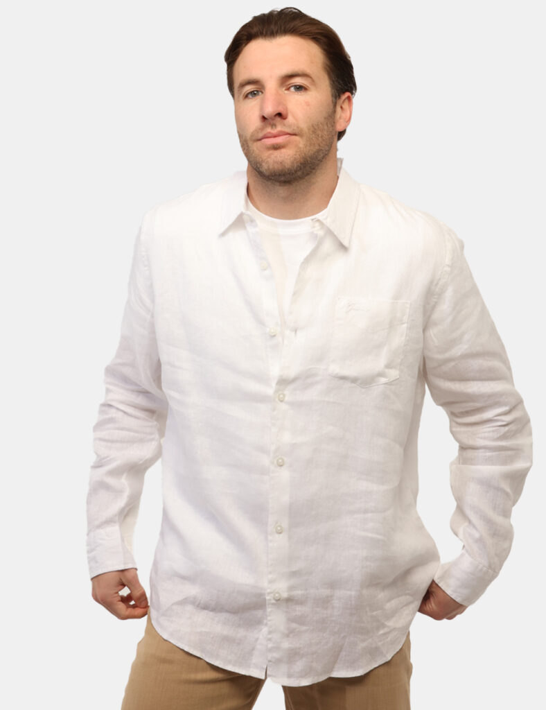 Guess uomo outlet - Camicia Guess Bianca