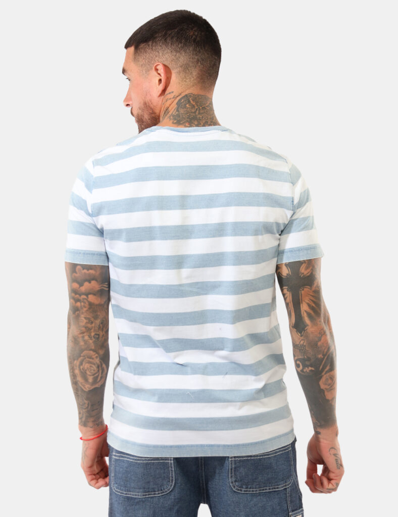 T-shirt uomo scontata - T shirt Guess Azzurro taglia L