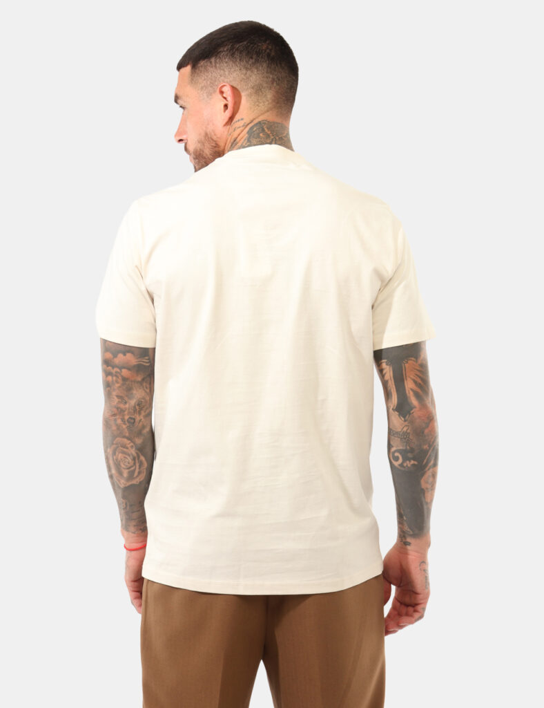 T-shirt uomo scontata - T shirt Guess Beige taglia L