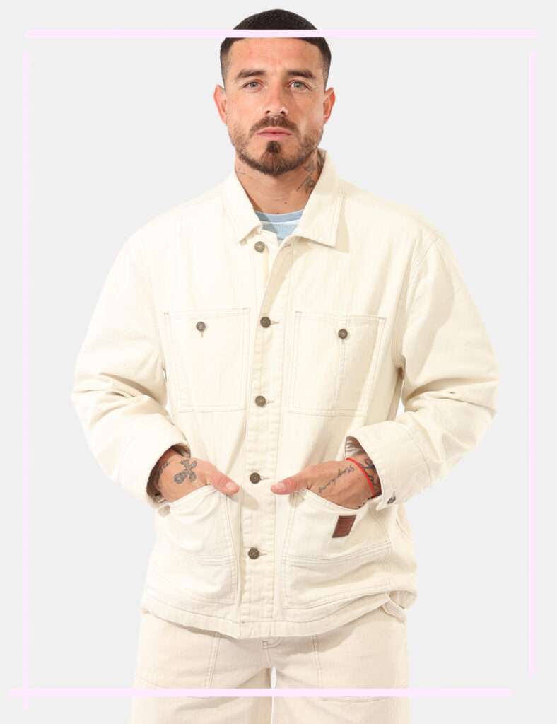 Giacca Guess Beige taglia L - Giacca GUESS Beige da uomo La Giacca GUESS Beige da uomo è la scelta ideale per affrontare la