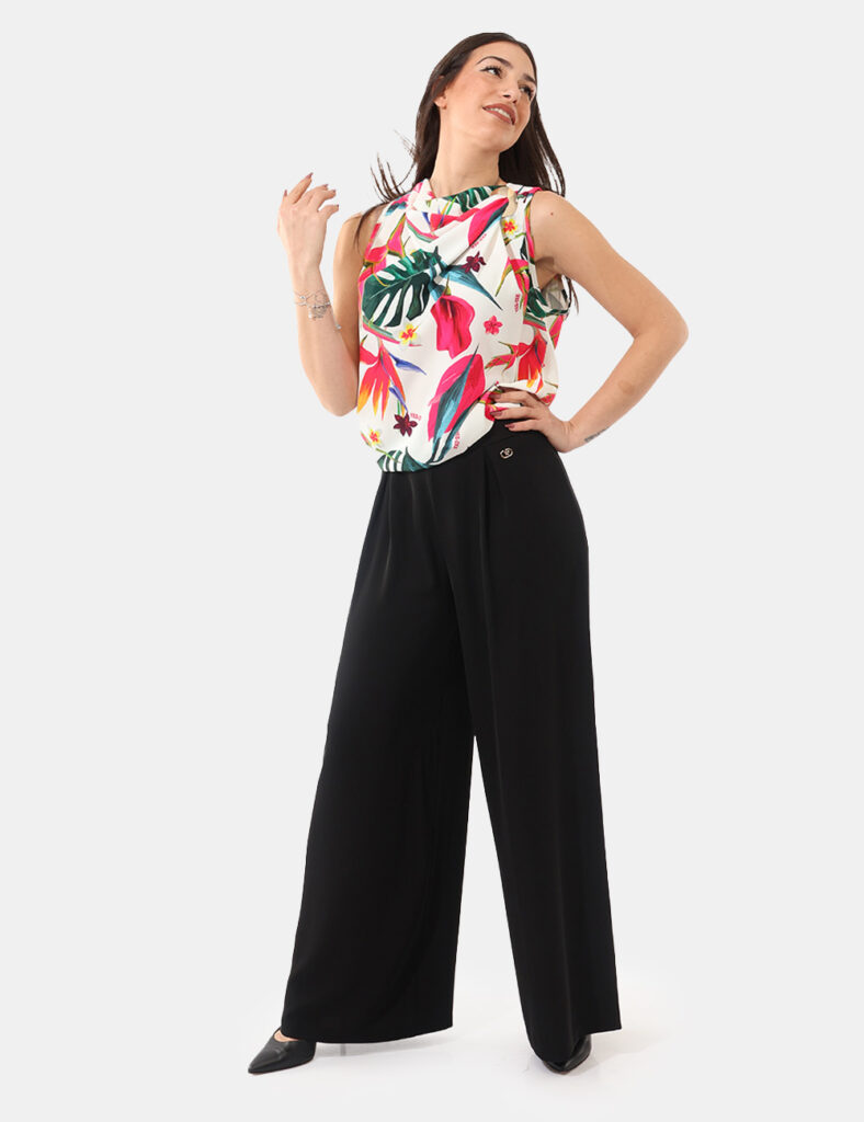 Pantaloni Yes Zee Nero