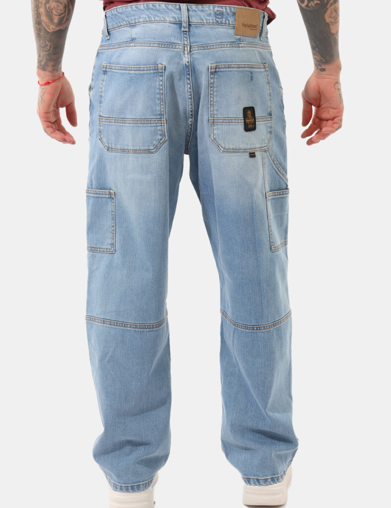 Jeans da uomo scontati - Jeans Refrigiwear Azzurro tg.33
