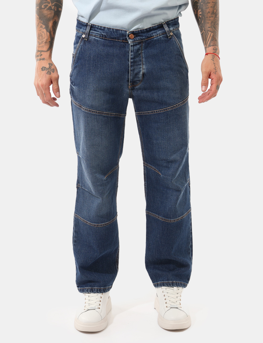 P91400-C-CB_JEANS_PE26_5 Jeans Refrigiwear Blu tg. L - Jeans REFRIGIWEAR Blu da uomo I Jeans REFRIGIWEAR da uomo in denim scuro sono la scelta ideale