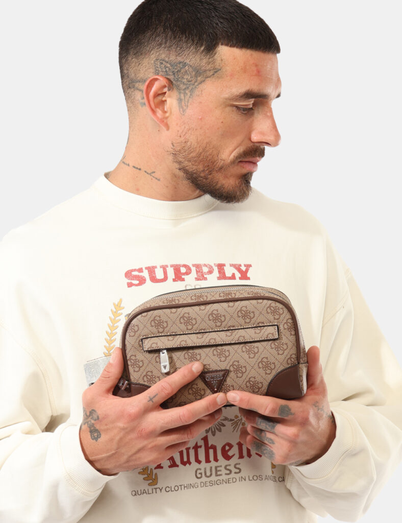 Campionari moda donna e uomo - Pochette Guess Beige