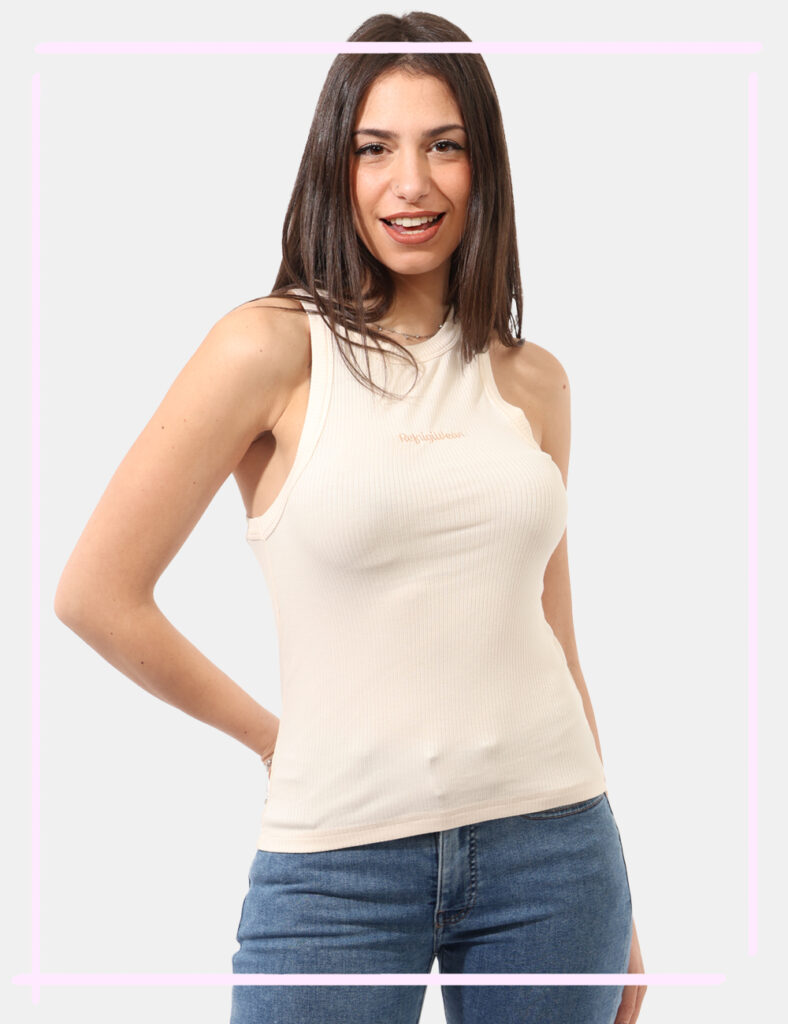 WESTMARK LONDON Canotta Donna In Cotone, Confezione Da 3 (nero, Bianco, Beige) Taglie XS-XL