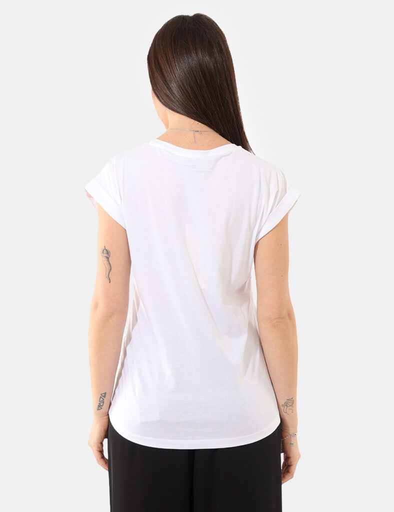 T-shirt Yes Zee Bianco