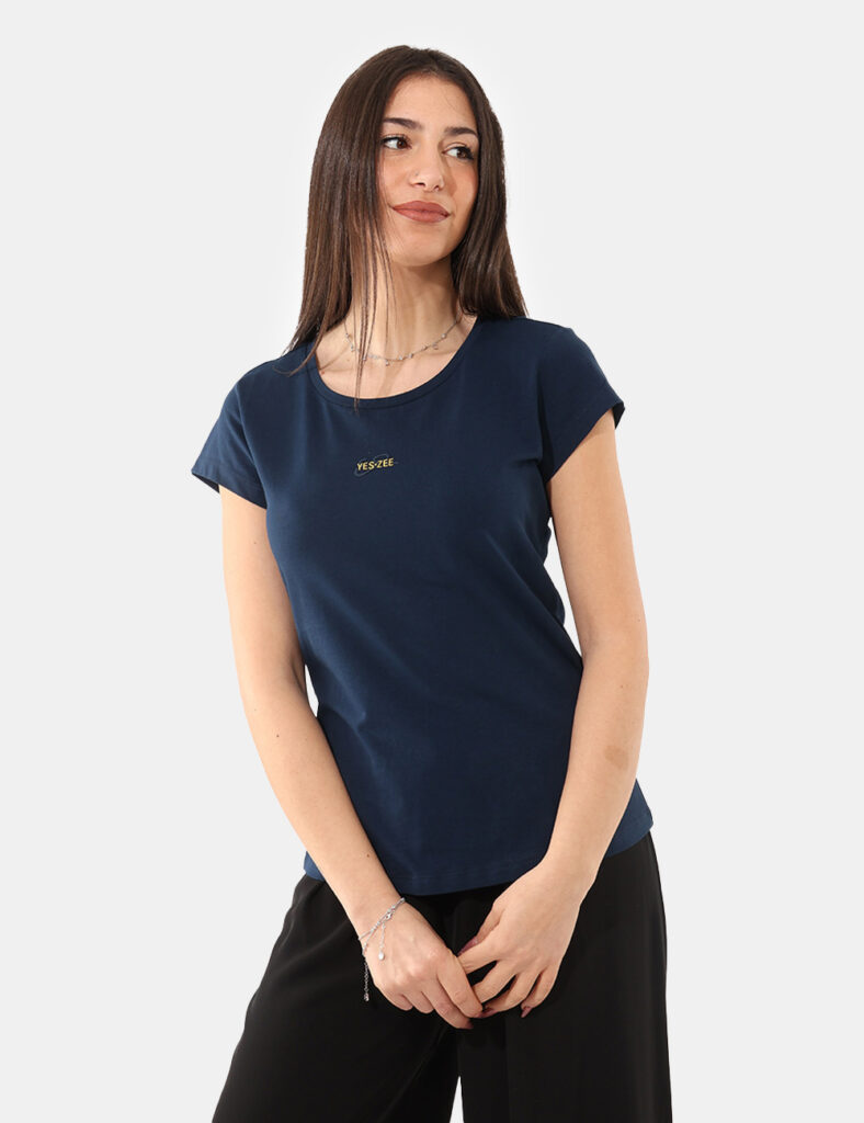 T-shirt Yes Zee Blu