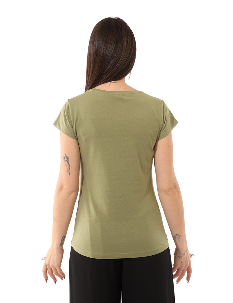 T-shirt Yes Zee Verde - T-shirt YES ZEE Verde Fresca, luminosa e perfetta per la stagione più dinamica, la T-shirt YES ZEE V