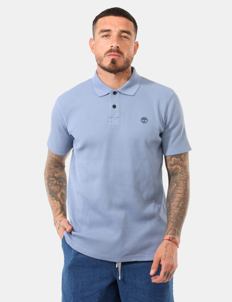 Campionari moda donna e uomo - Polo Timberland Azzurro tg. M