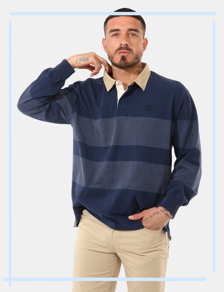 Campionari moda donna e uomo - Polo Timberland Blu tg. M