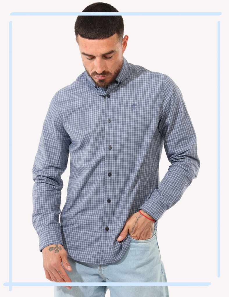 Campionari moda donna e uomo - Camicia Timberland Blu tg. M