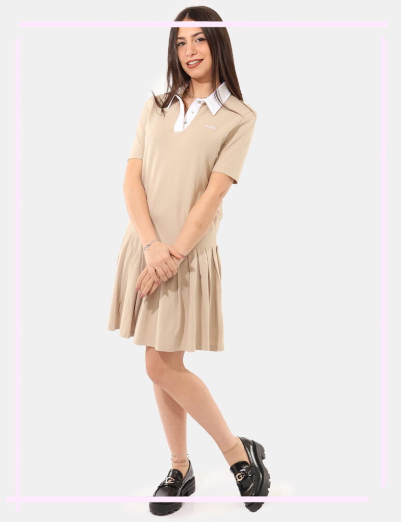 Abito Guess scontato - Vestito Guess Beige taglia S
