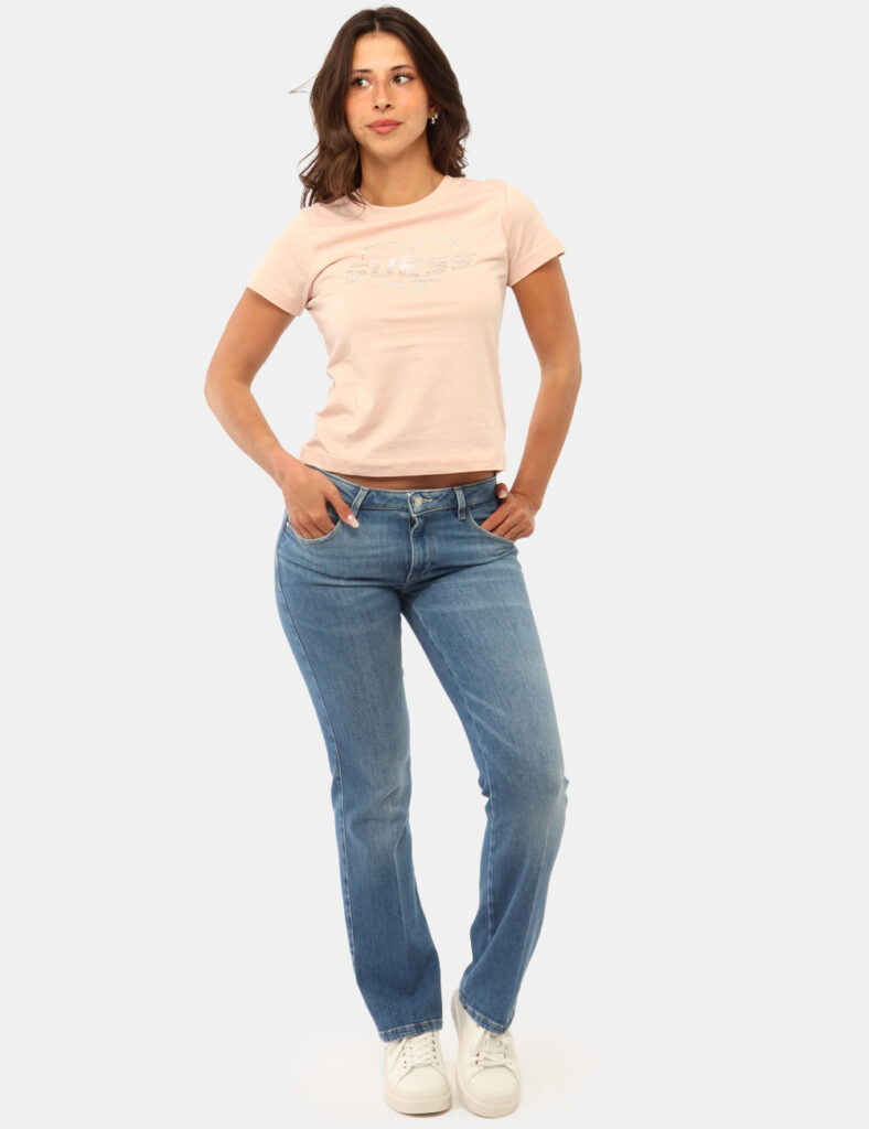 Jeans Guess Blu - Jeans GUESS Blu da donna Versatili e intramontabili, i Jeans GUESS Blu sono un must-have per un guardaroba