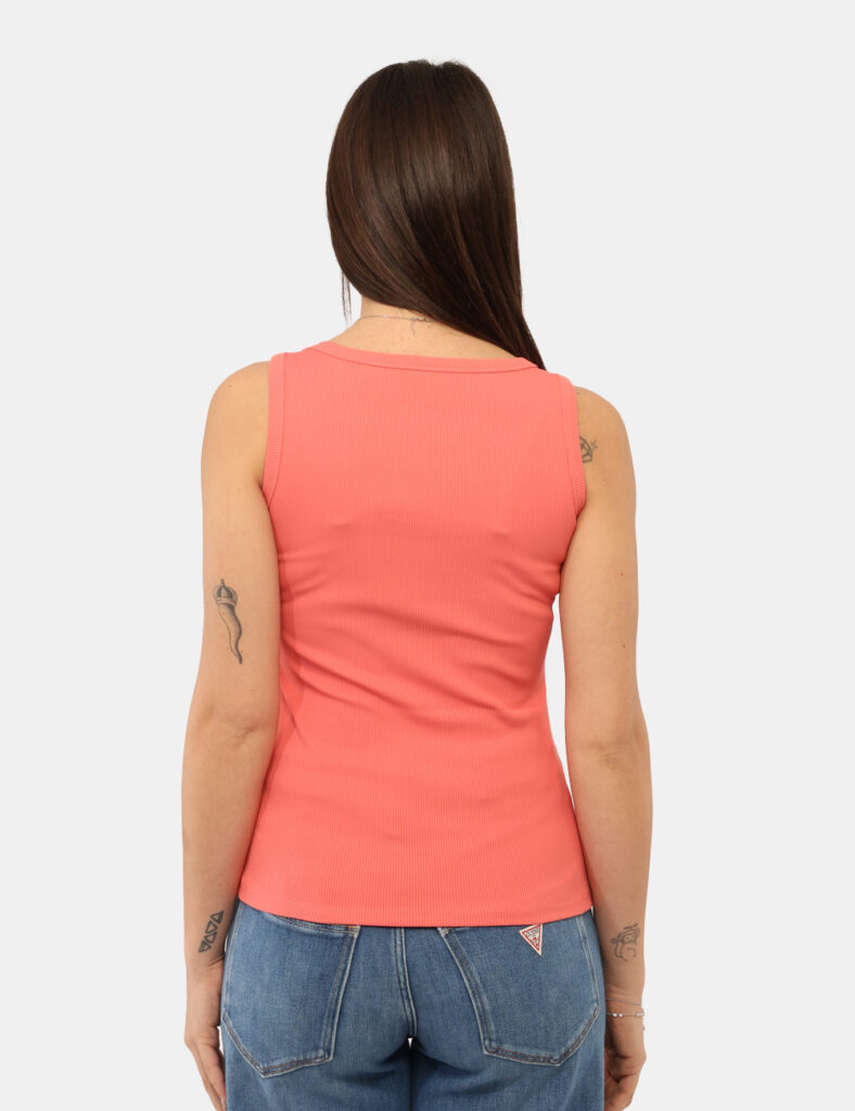 Top Guess Arancione - Top GUESS Arancione da donna Il Top GUESS Arancione è il capo perfetto per dare energia e personalità