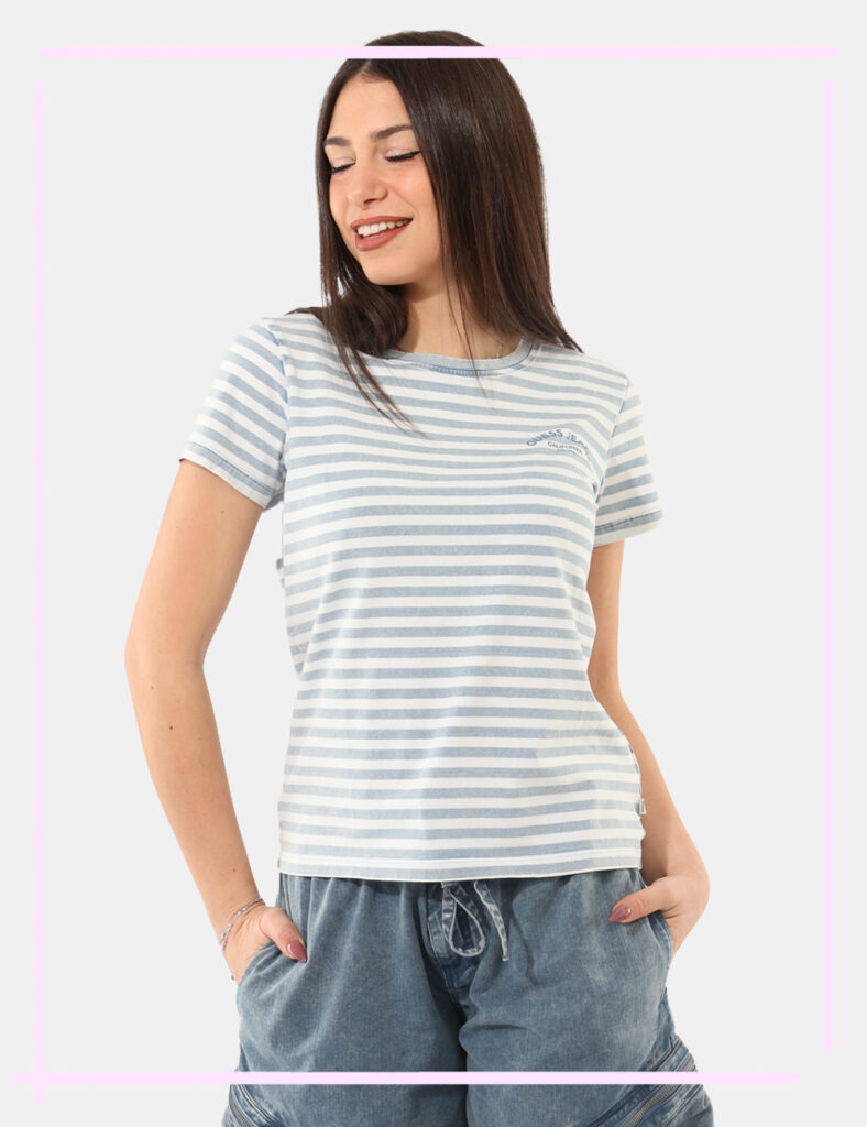 T-shirt da donna scontata - T shirt Guess Bianco taglia S