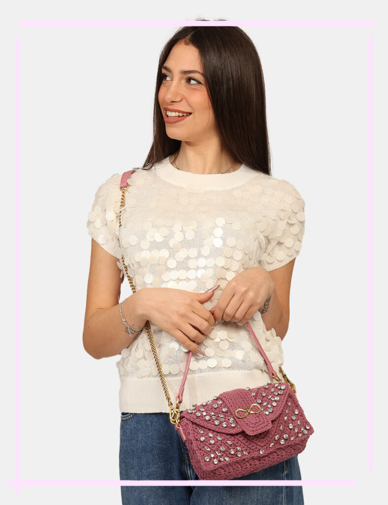 Accessori da donna - Borsa Twin Set Rosa