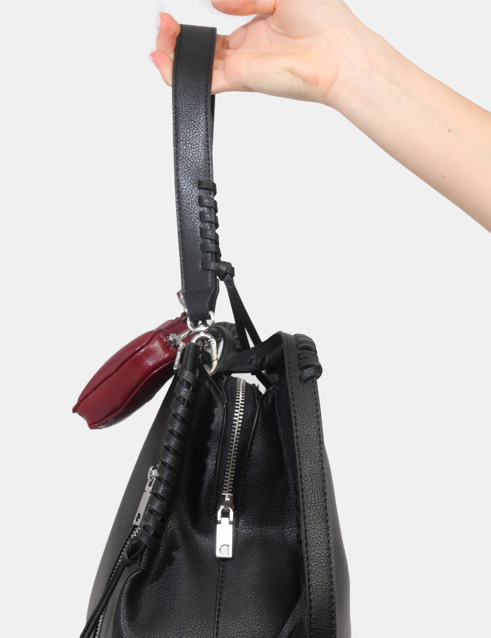 26SAKP21-OB_NERO_PE26_4 Zaino Desigual Nero - Zaino DESIGUAL Nero da donna Pratico, moderno e ricco di dettagli distintivi, lo Zaino DESIGUAL Nero è