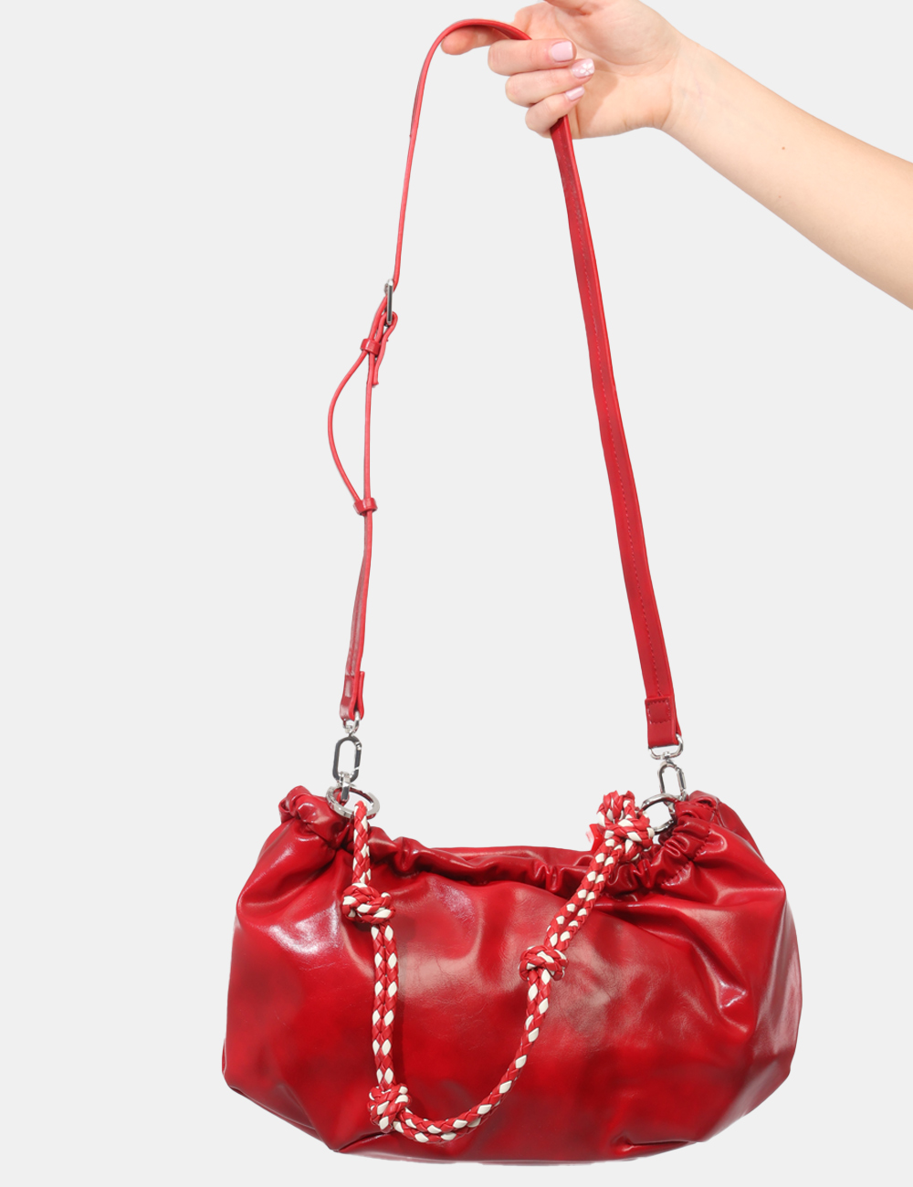 26SAXP28-OB_ROSSO_PE26_3 Borsa Desigual Rossa - Borsa DESIGUAL Rossa da donna Decisa, vivace e perfetta per dare carattere ai tuoi look, la Borsa DES