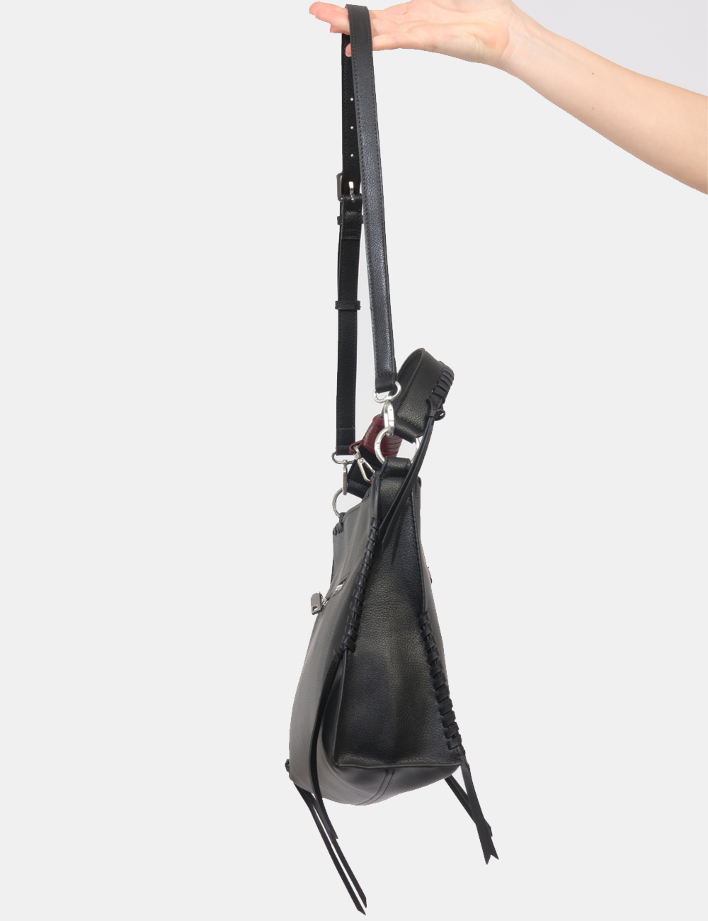 26SAXP93-OB_NERO_PE26_6 Borsa Desigual Nera - Borsa DESIGUAL Nera da donna Pratica, capiente e dal design contemporaneo, la Borsa DESIGUAL Nera è l’