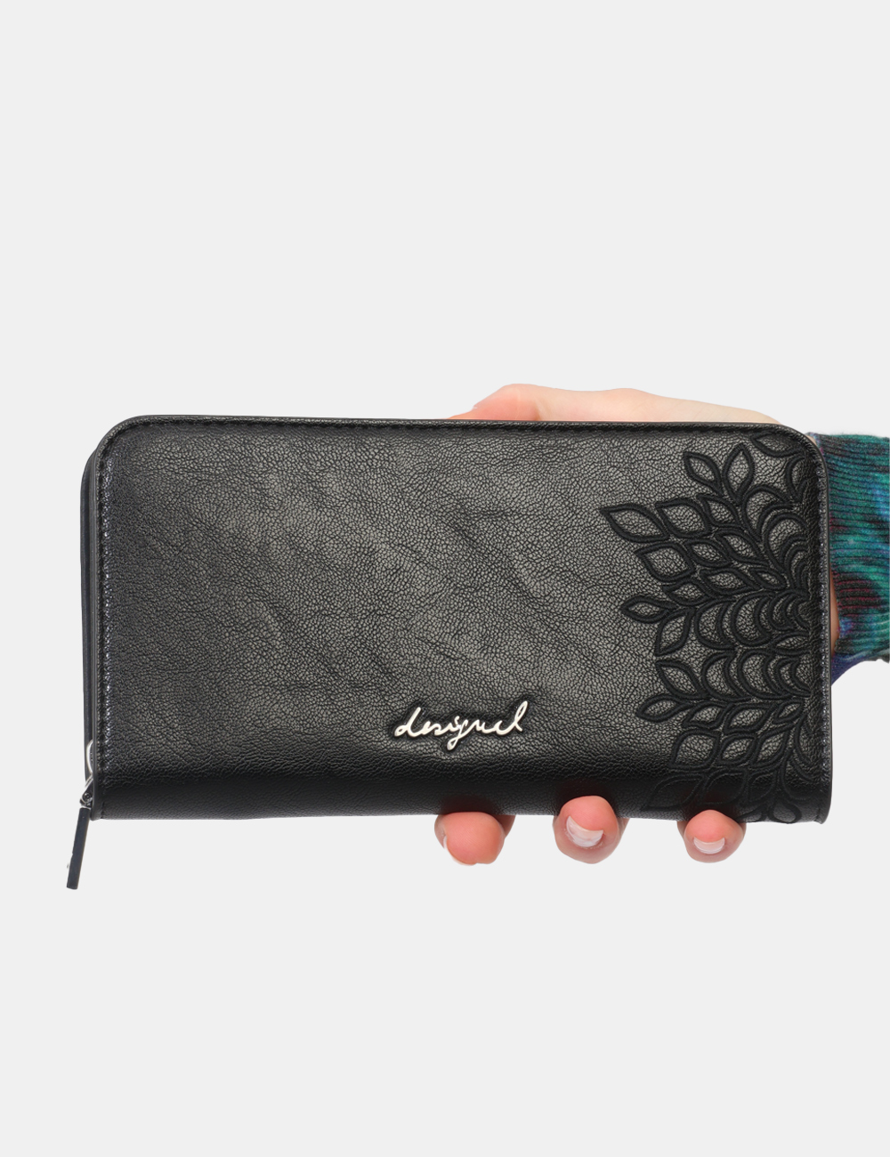 26SAYP20-OB_NERO_PE26_5 Portafoglio Desigual Nero - Portafoglio DESIGUAL Nero da donna Elegante, pratico e curato nei dettagli, il Portafoglio DESIG