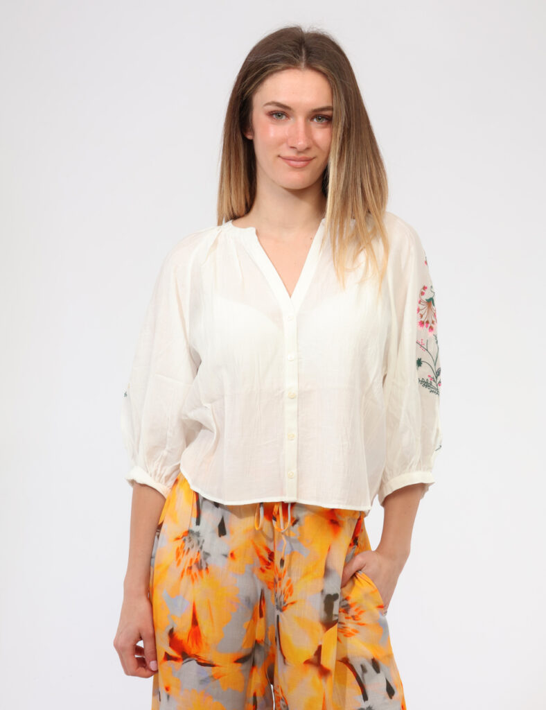 Abbigliamento donna scontato - Camicia Desigual Bianco