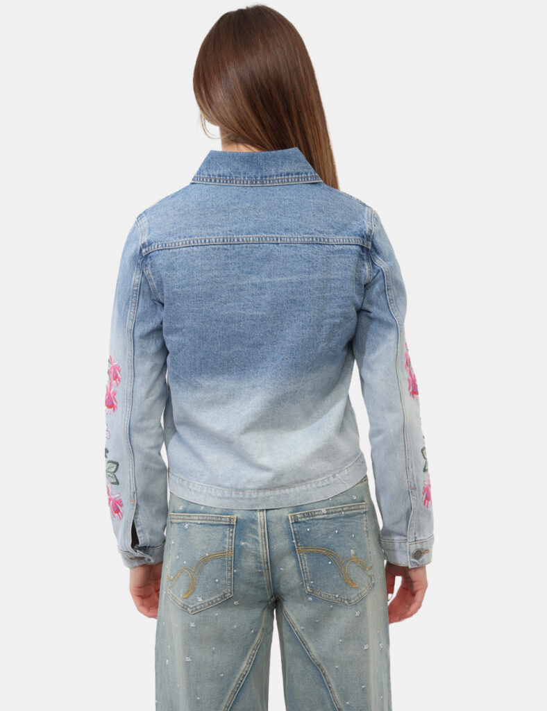 Abbigliamento donna scontato - Giacca in jeans Desigual Azzurro