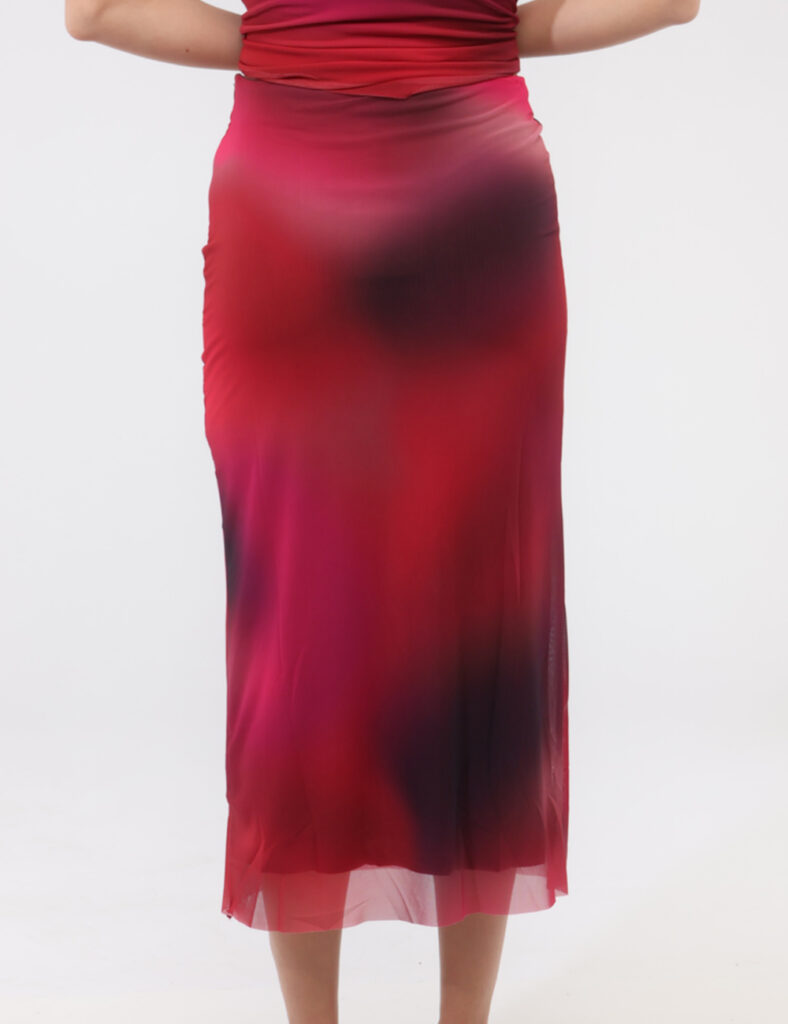 Abbigliamento donna scontato - Gonna Desigual Rosso