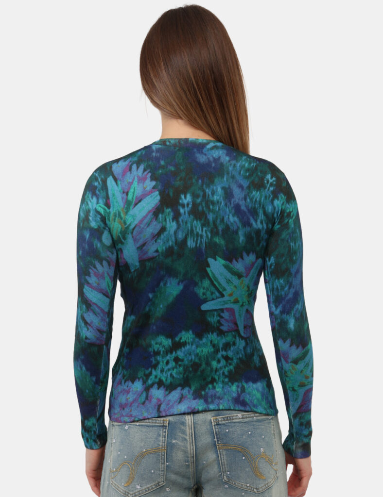 Abbigliamento donna scontato - Maglia Desigual Blu